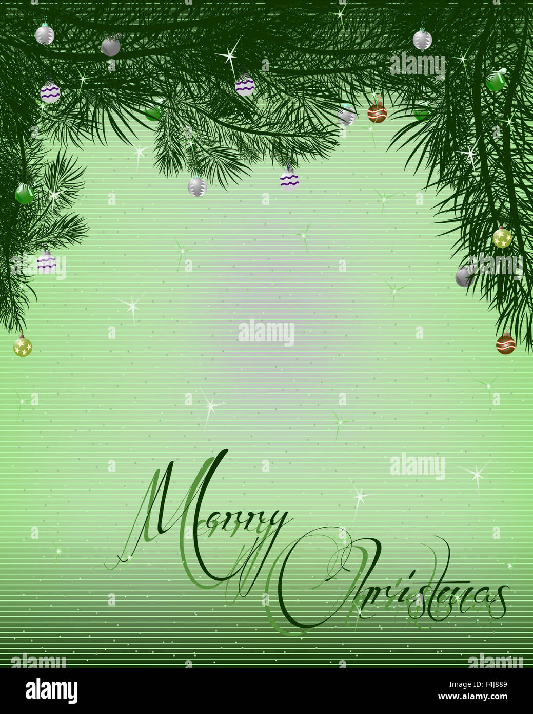 christmas letterhead background