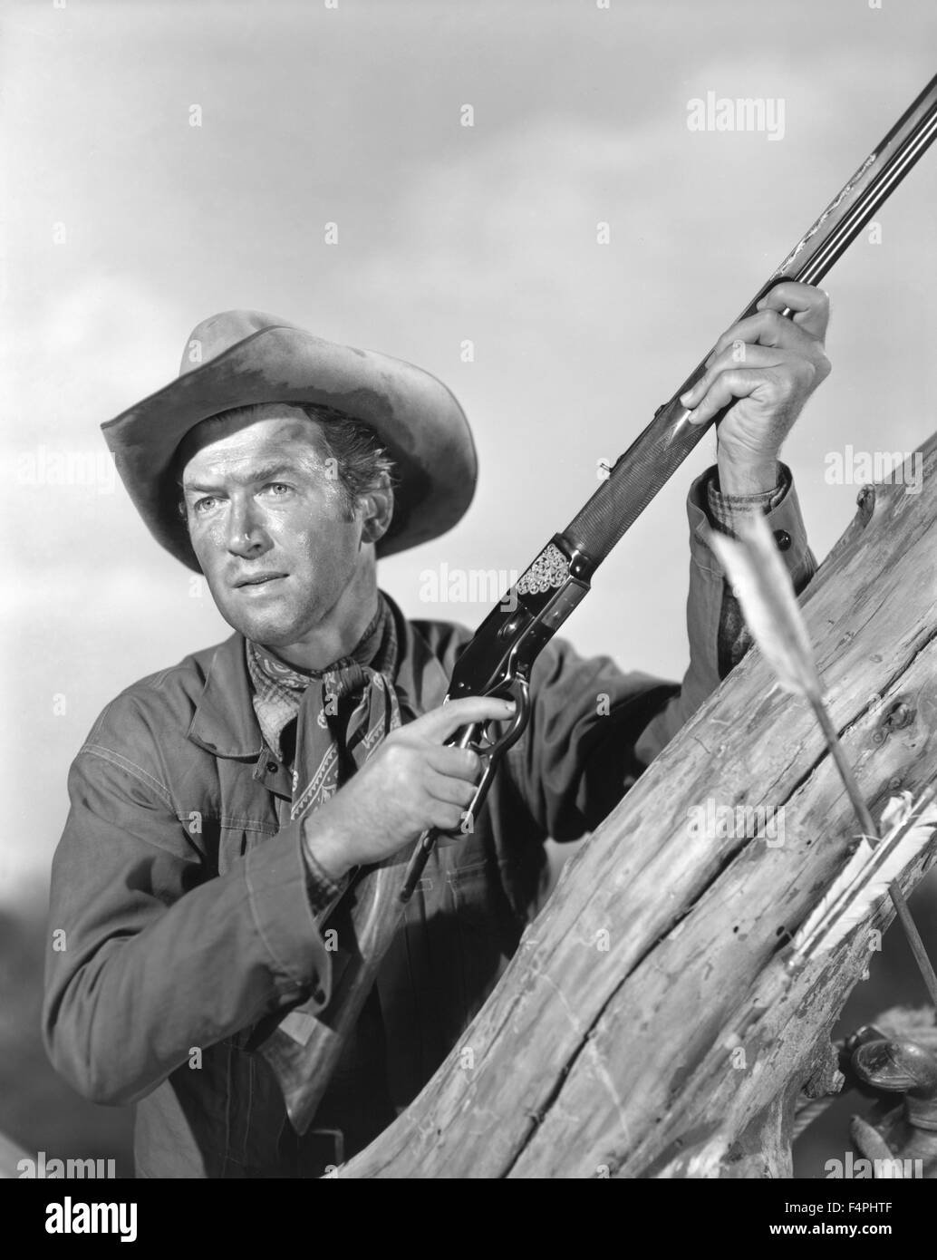 James Stewart / Winchester 73 / 1950 directed by Anthony Mann Stock