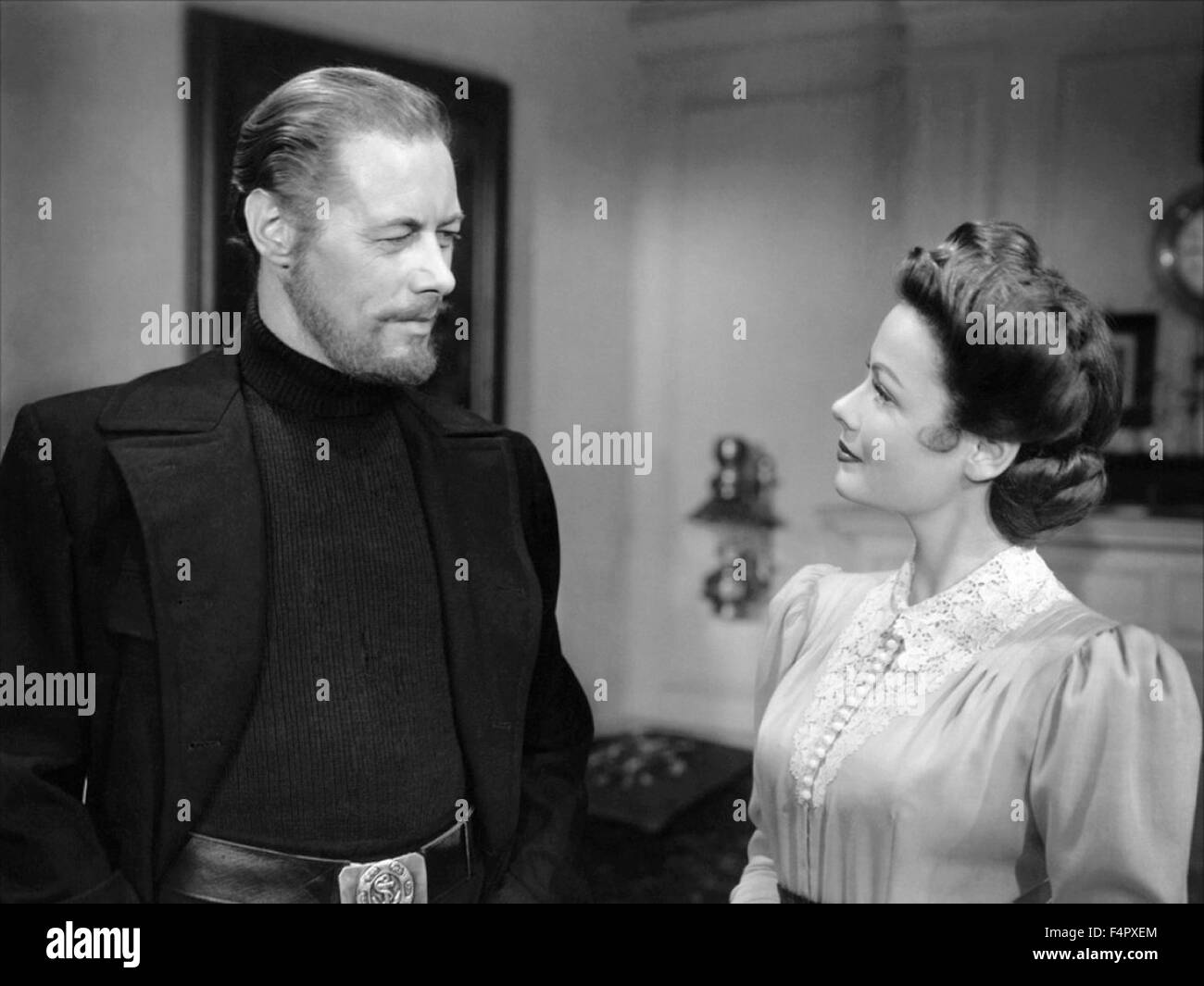 Rex Harrison and Gene Tierney / The Ghost And Mrs Muir / 1947 Stock Photo 89014204 Alamy Rex Harrison and Gene Tierney / The Ghost And Mrs Muir / 1947 Stock Photo 89014204 Alamy
