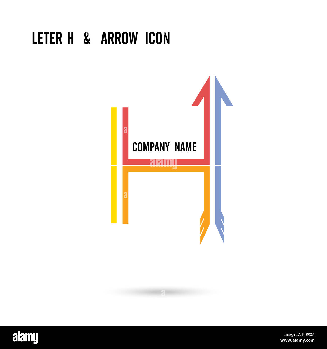 creative letter h