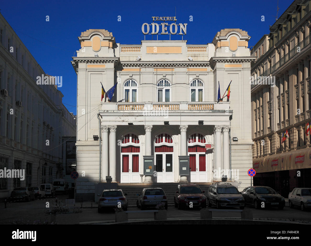 Teatrul Odeon, the Odeon Theatre, Bucharest, Romania Stock Photo
