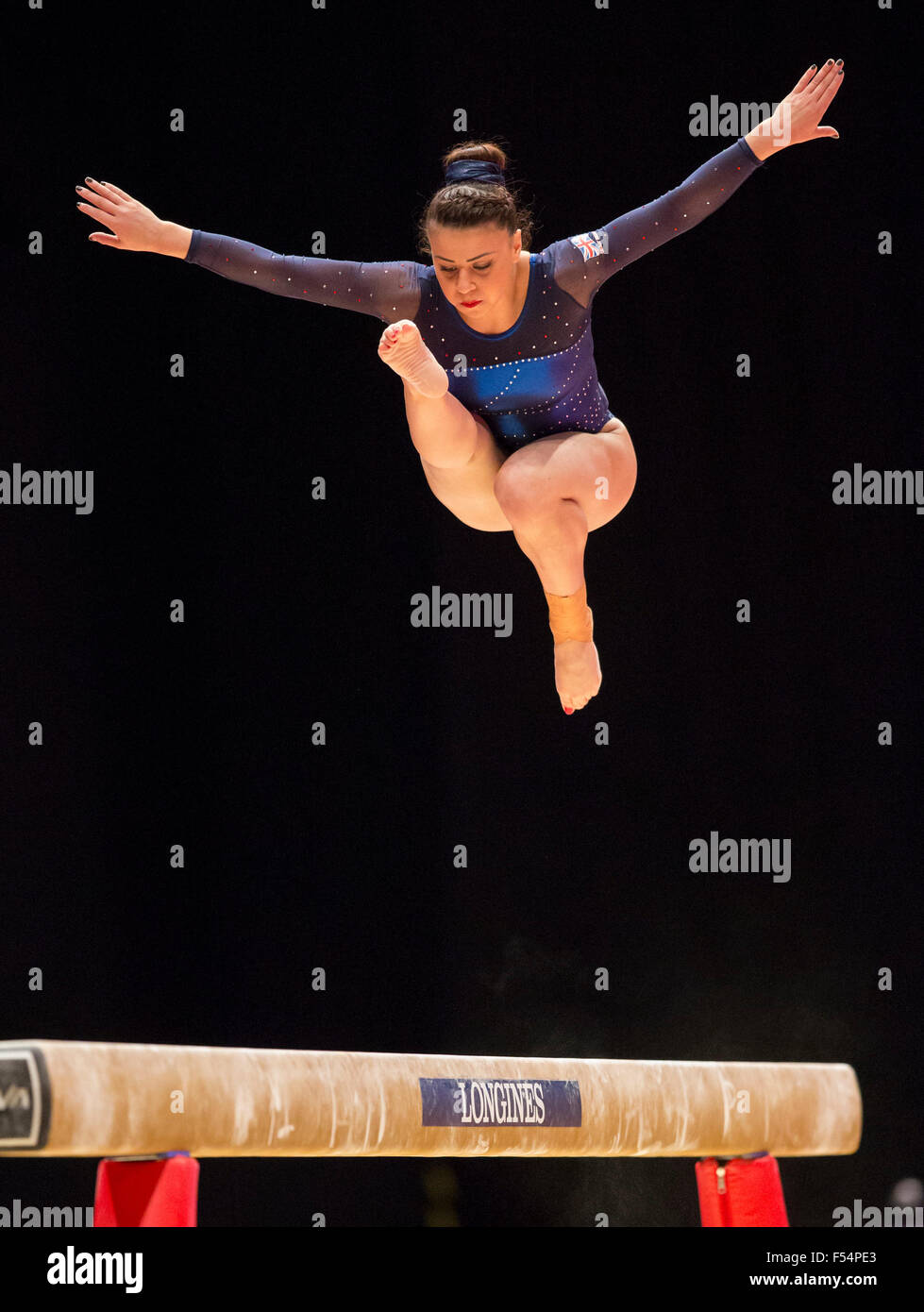 Glasgow, Scotland. 27th Oct, 2015. FIG Artistic Gymnastics World Stock