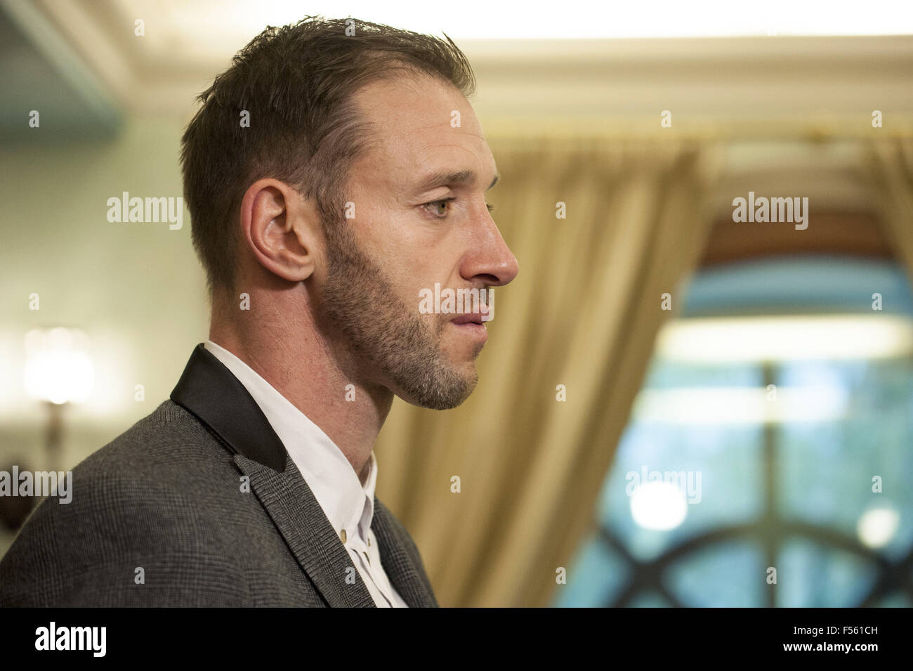 Oct. 28, 2015 - Moscow, Russia - <b>Enzo Maccarinelli</b> is seen during the ... - oct-28-2015-moscow-russia-enzo-maccarinelli-is-seen-during-the-conference-F561CH