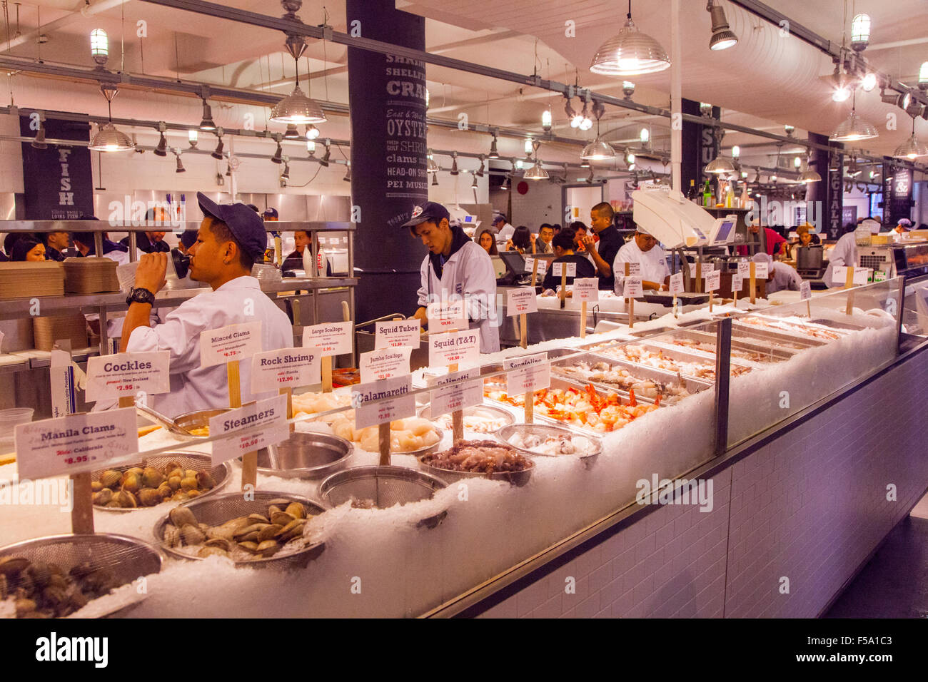 The Lobster Place seafood Market Chelsea Food Market, New York City