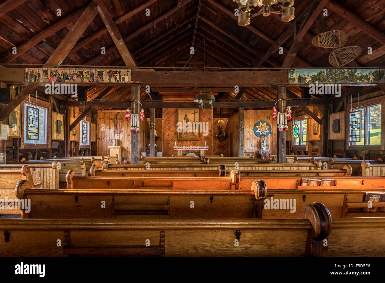 National Shrine of Saint Kateri Tekakwitha in Fonda, New York, USA
