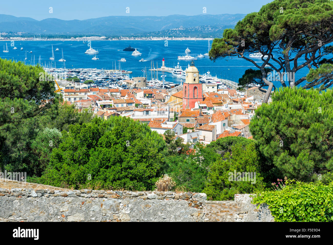 Bell Tower Of Notre Dame De L Assomption Church St Tropez Var