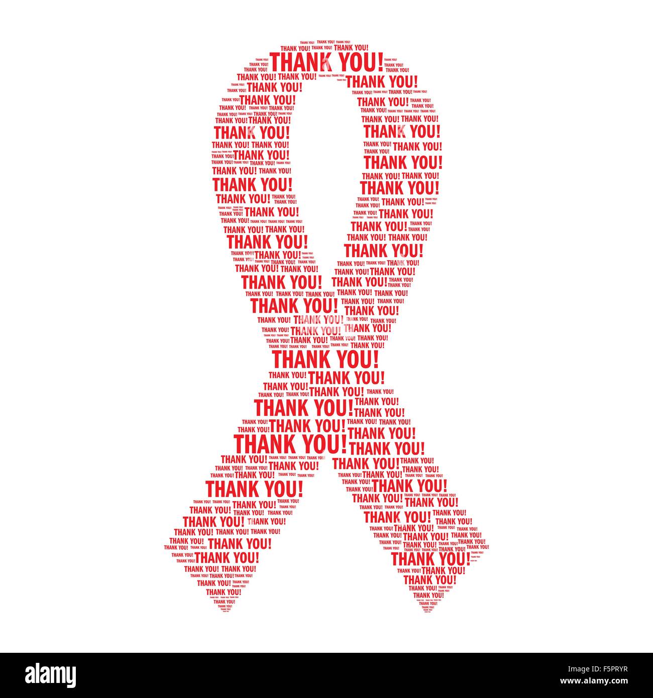 thank you ribbon