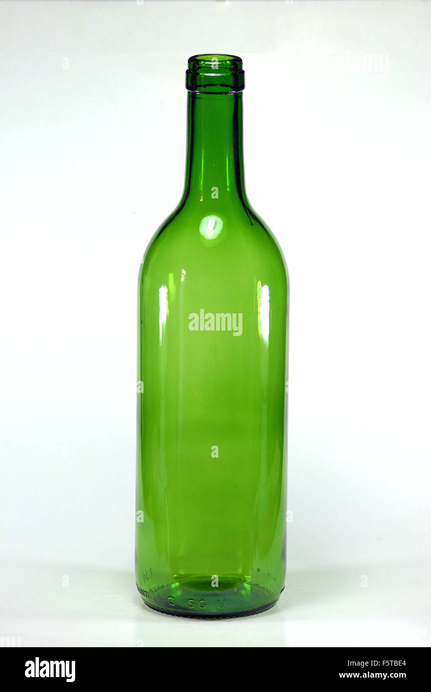Green wine bottle Stock Photo, Royalty Free Image: 89660988 - Alamy