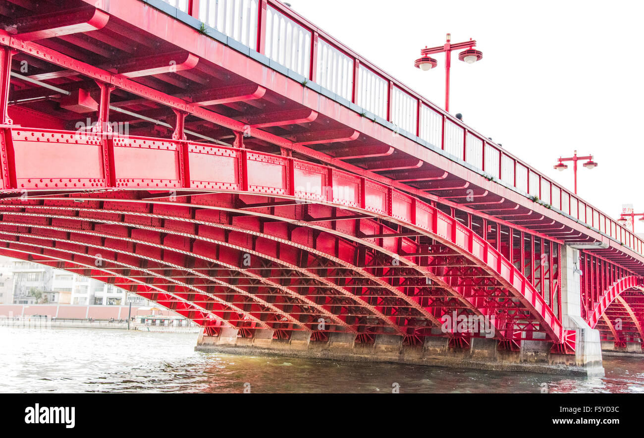 Azumabashi Bridge Sumida River Tokyo Japan Stock Photo Alamy