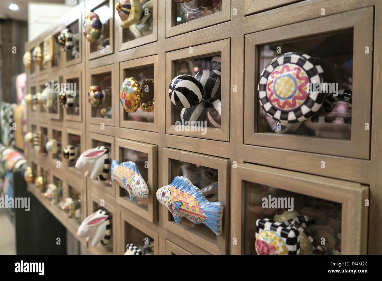 MacKenzieChilds Store Interior, NYC Stock Photo, Royalty Free Image