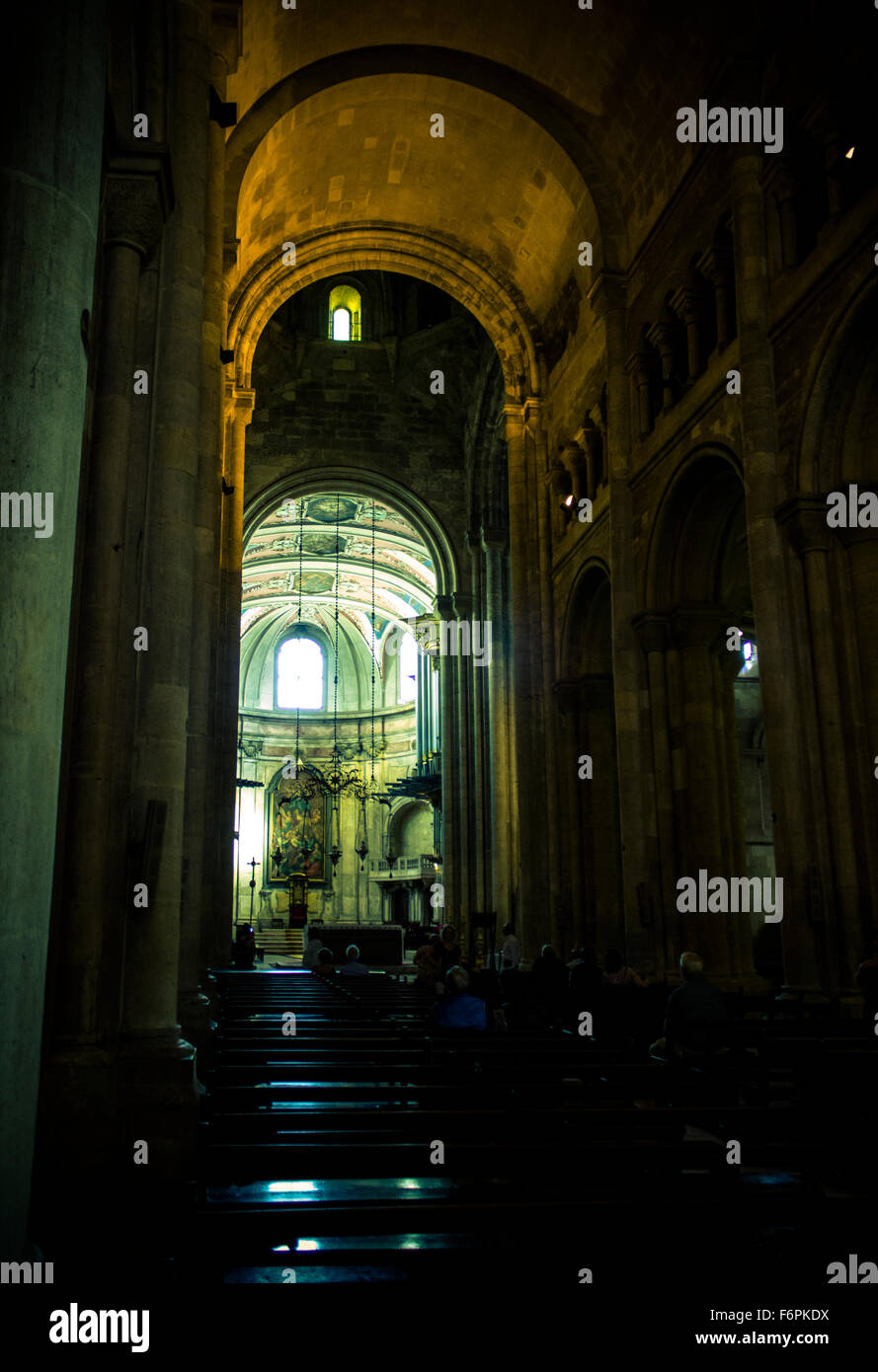 Interior Cathedral Lisbon Hi Res Stock Photography And Images Alamy