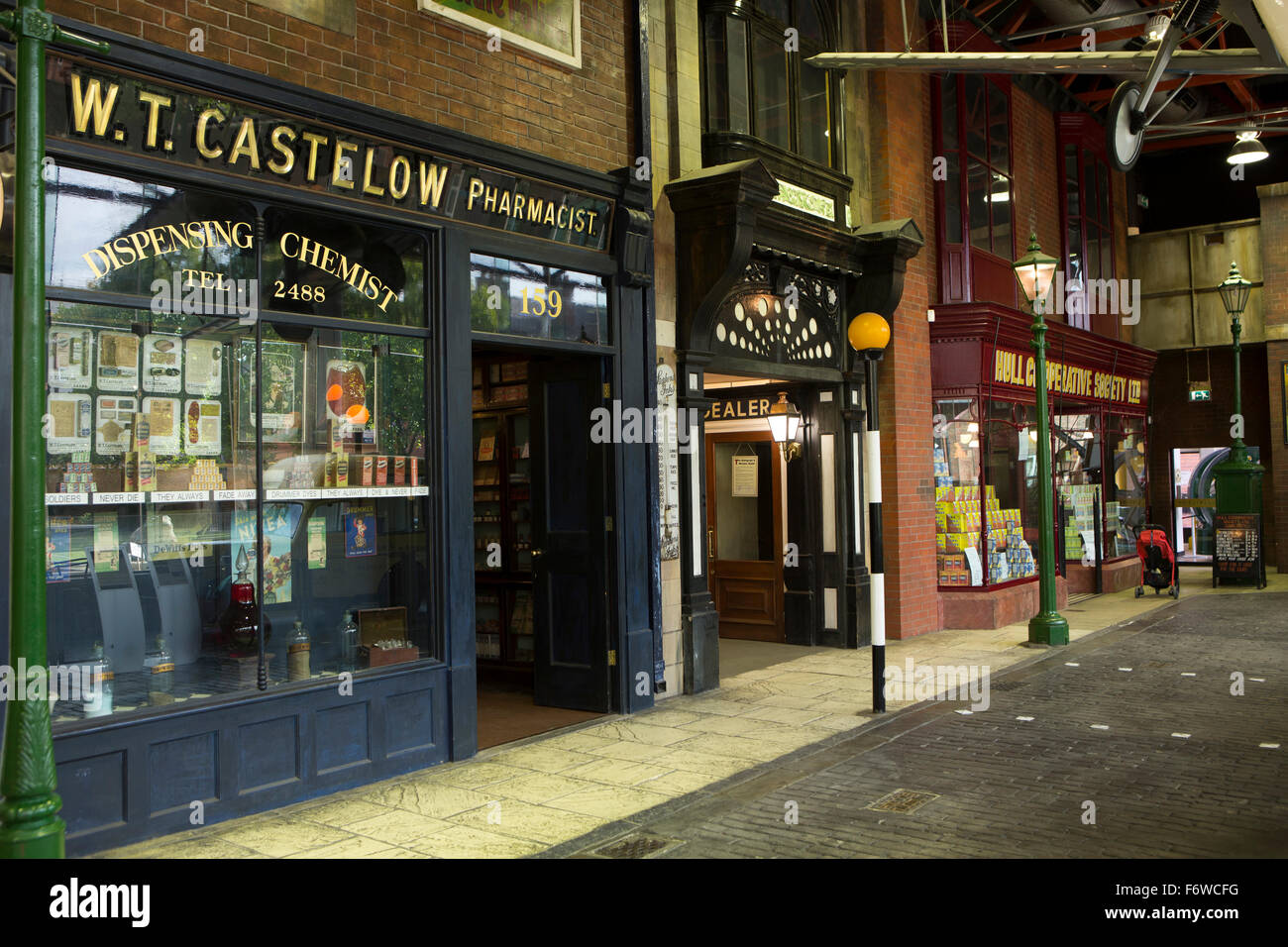 UK, England, Yorkshire, Hull, High Street, Streetlife Museum Stock