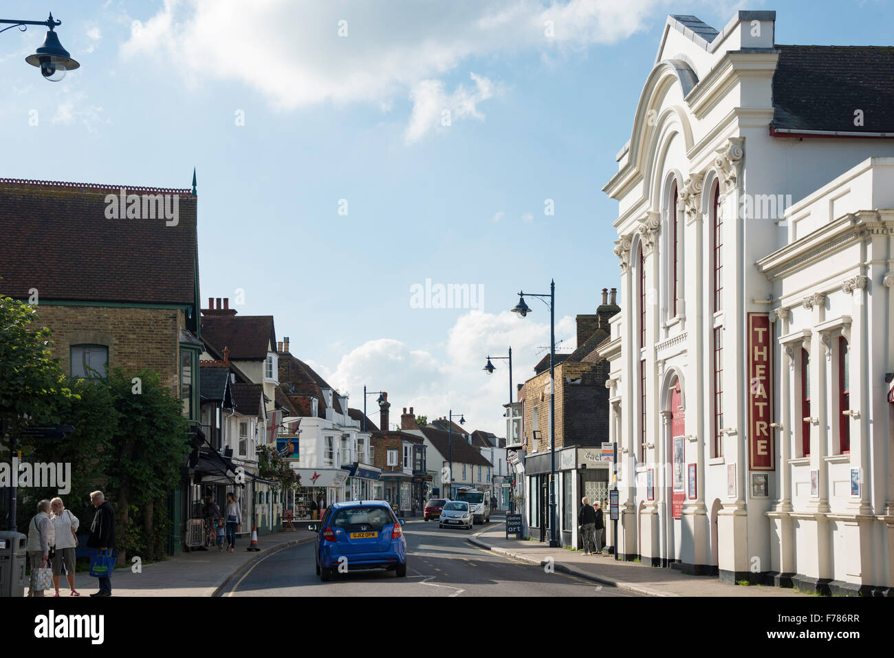 High Street, Whitstable, Kent, England, United Kingdom Stock Photo