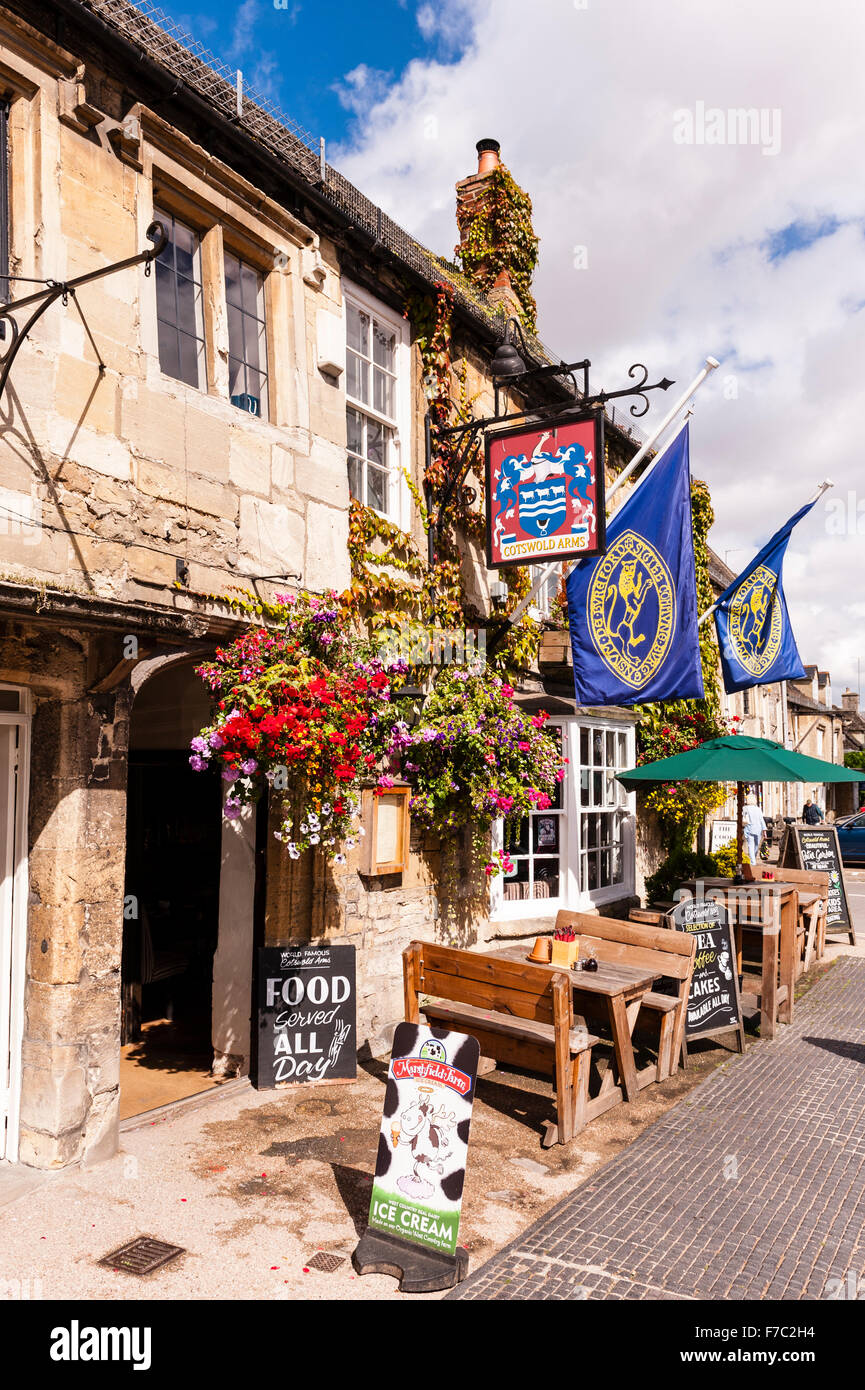 The Cotswold Arms pub at Burford , Oxfordshire , England , Britain