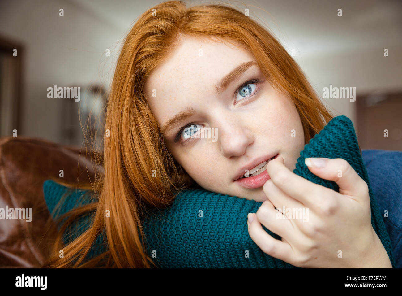 Clit clip pussy Redhead attractive photos