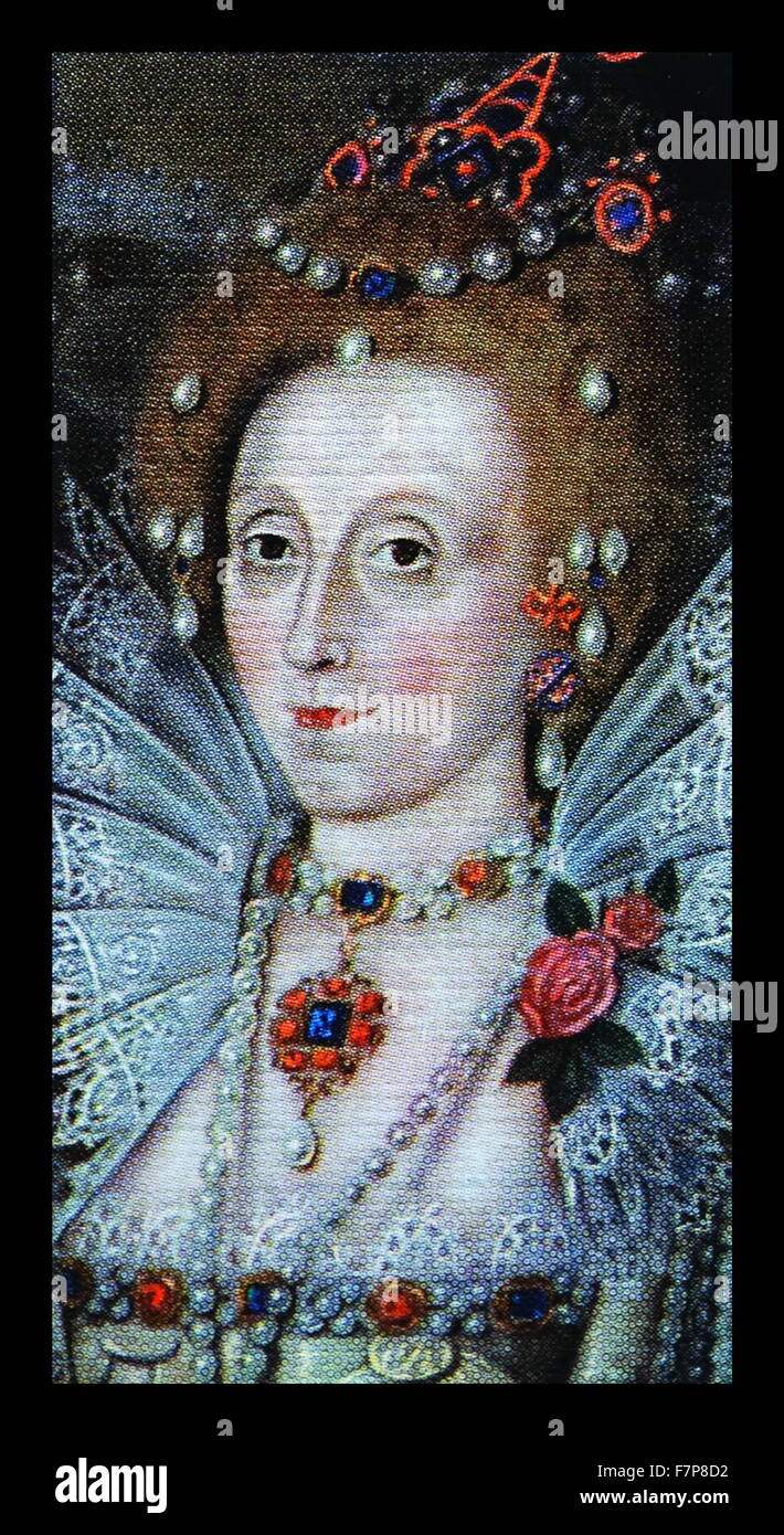 Queen Elizabeth 15331603 Oil painting by Zucchero Stock Photo, Royalty