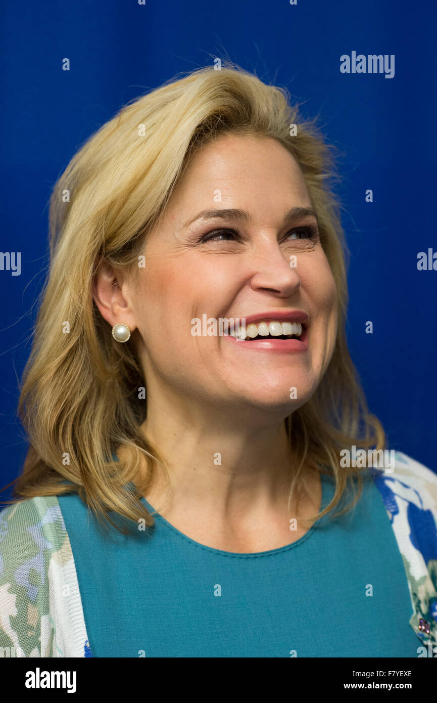 Austin, TX USA Dec 3, 2015: Heidi Cruz, wife of U.S. Sen. Ted Cruz of Texas, visits Republican Party headquarters in Austin to file papers to get her ... - austin-tx-usa-dec-3-2015-heidi-cruz-wife-of-us-sen-ted-cruz-of-texas-F7YEXE