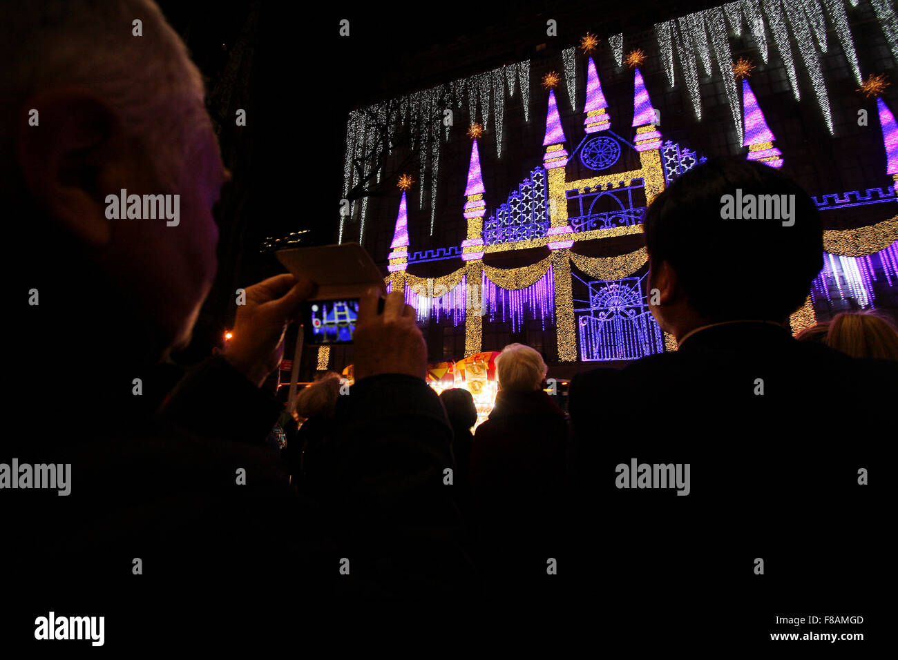 new york new york usa 07th dec 2015 christmas lights new york new york usa 07th dec 2015 christmas lights