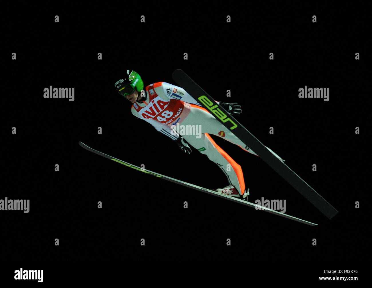 Nizhny Tagil Russia 12th Dec 2015 Athlete I Peter Prevc Of for Ski Jumping 2015/16