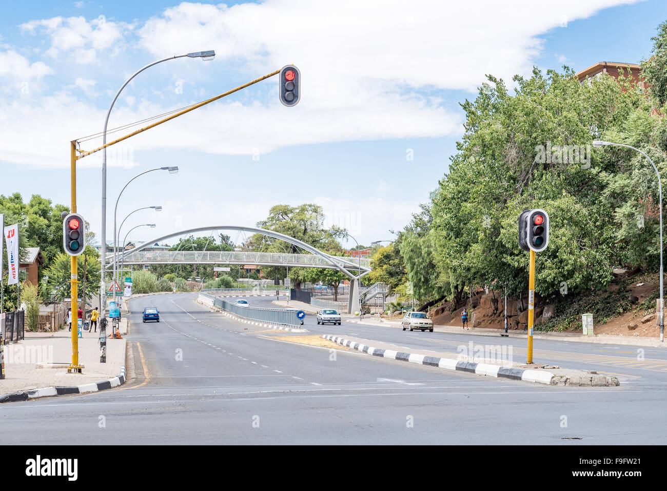 BLOEMFONTEIN, SOUTH AFRICA, DECEMBER 16, 2015 View of Markgraaff Stock