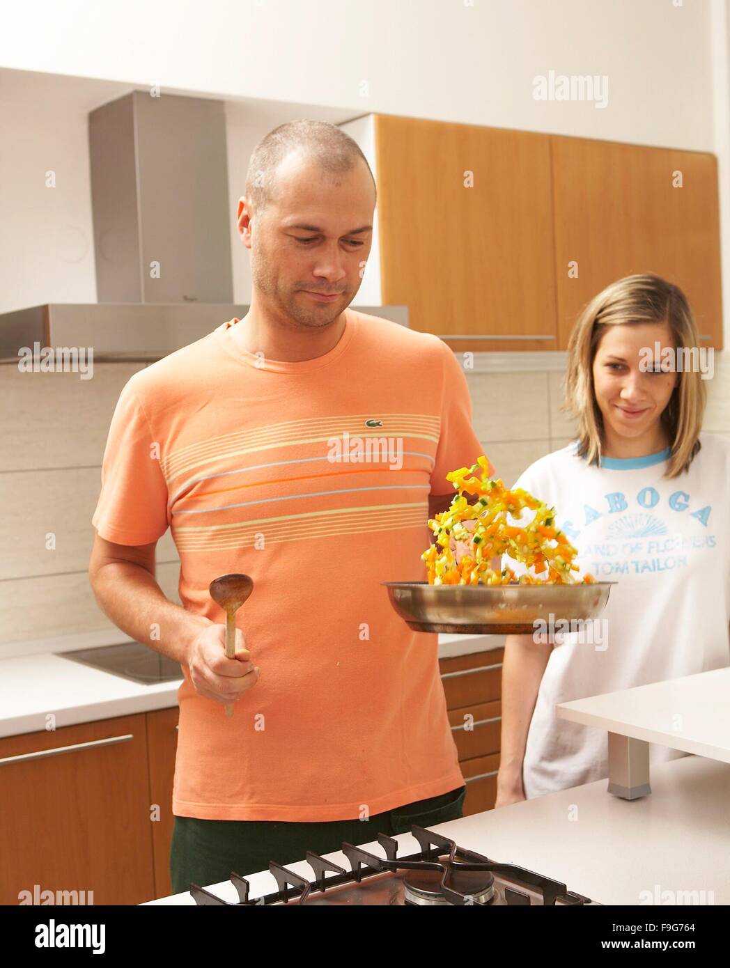 People Preparing Meal Stock Photo, Royalty Free Image: 91940636 - Alamy