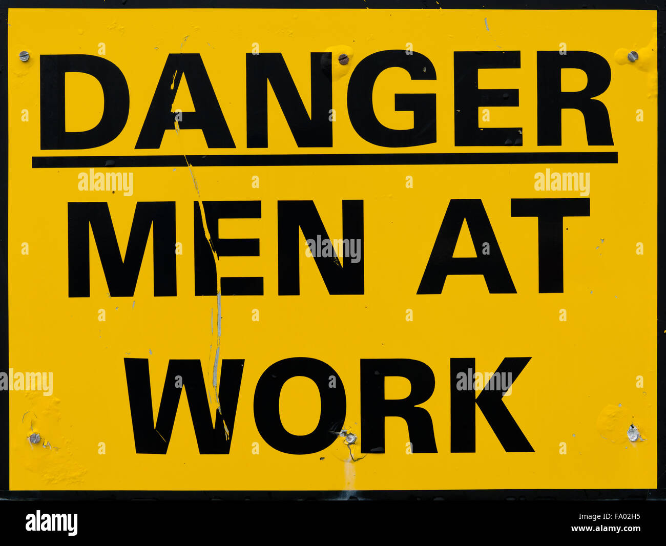 Man At Work Sign Image 46