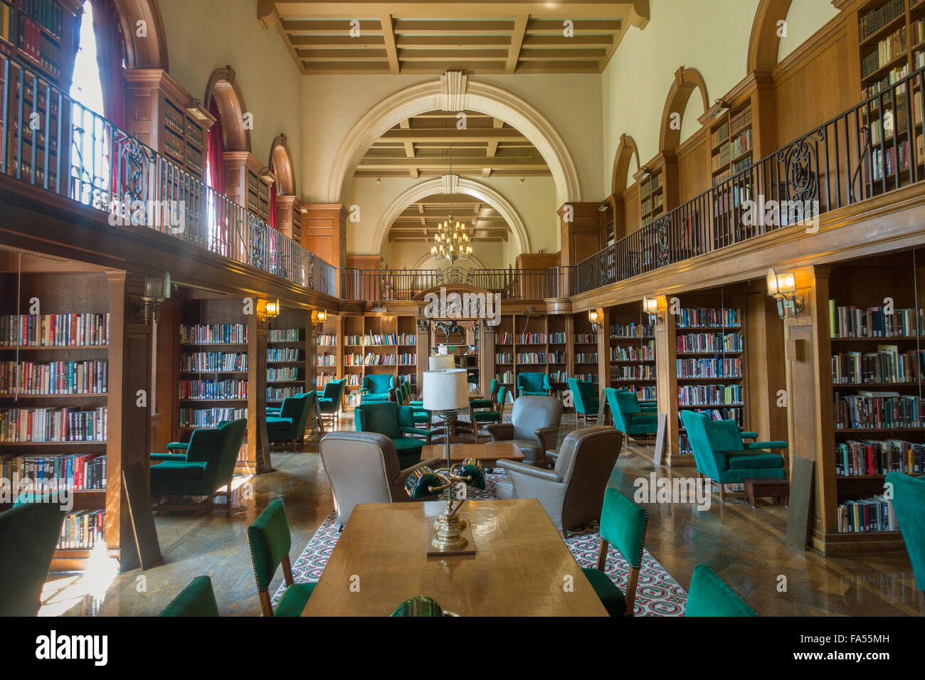 Dartmouth College Hanover NH library New Hampshire Stock Photo, Royalty