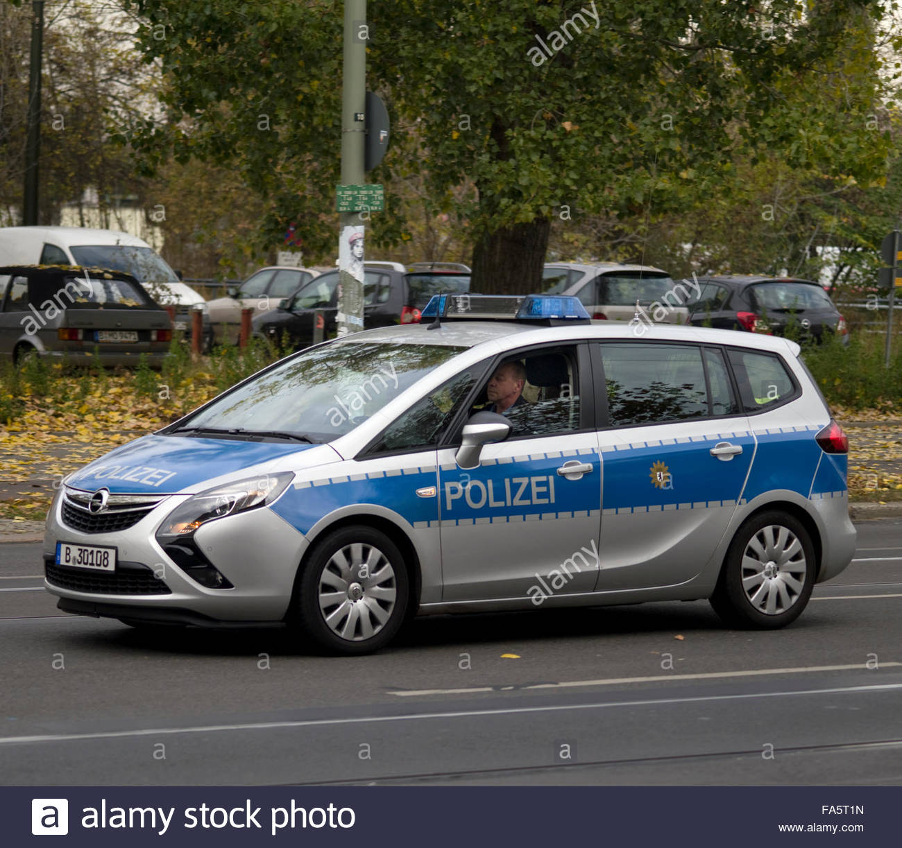 Police - Berlin Germany Stock Photo, Royalty Free Image: 92327025 - Alamy