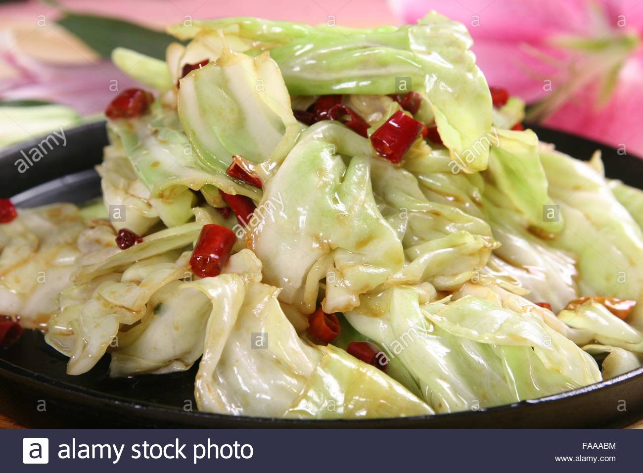Grilled shredded cabbage Stock Photo, Royalty Free Image 92426088 Alamy