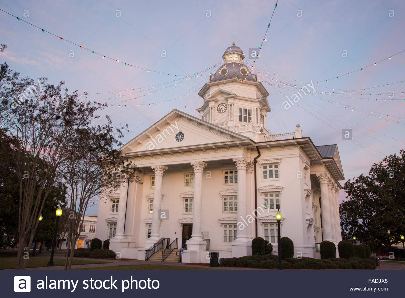 Colquitt County Courthouse, Moultrie, Stock Photo, Royalty Free