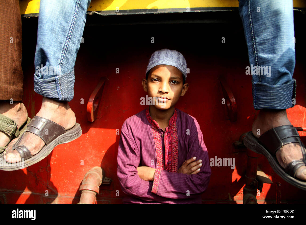 Dhaka Bangladesh Th January A Bangladeshi Muslim Boy Attends