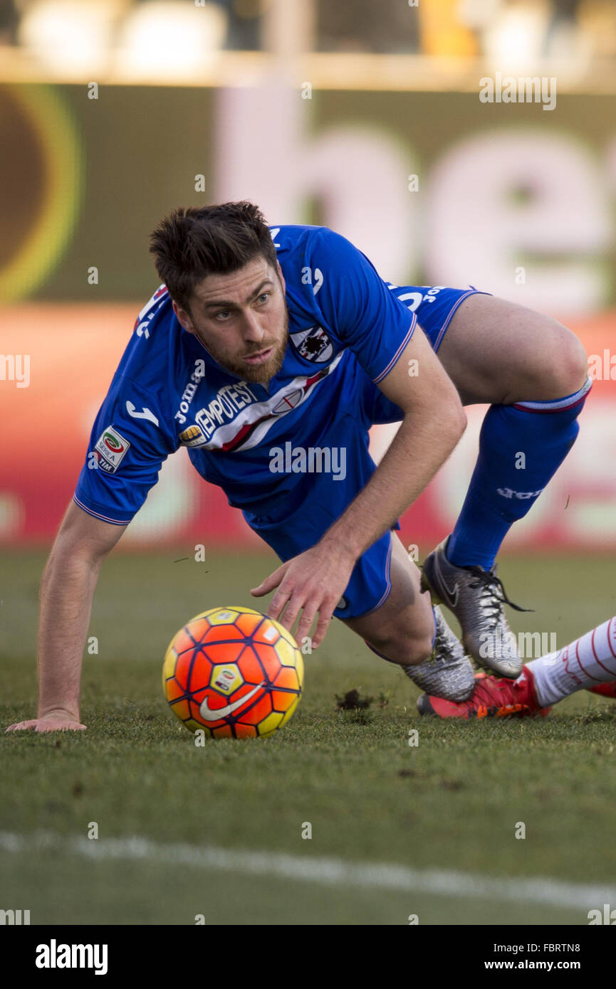 Modena Italy 17th Jan 2016 Ervin Zukanovic Sampdoria Football