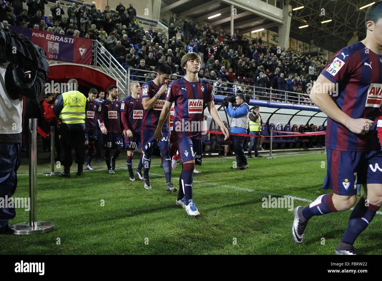Eibar, Spain. 18th Jan, 2016. Takashi Inui (Eibar) Football/Soccer Stock Photo ...