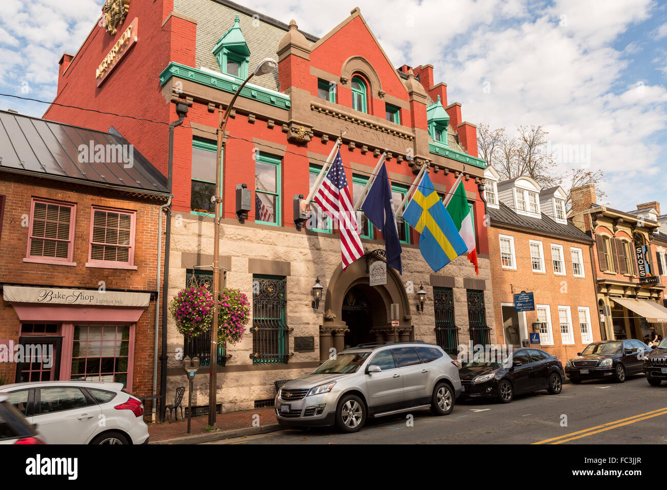 The Lightfoot restaurant on King Street in the historic colonial Stock
