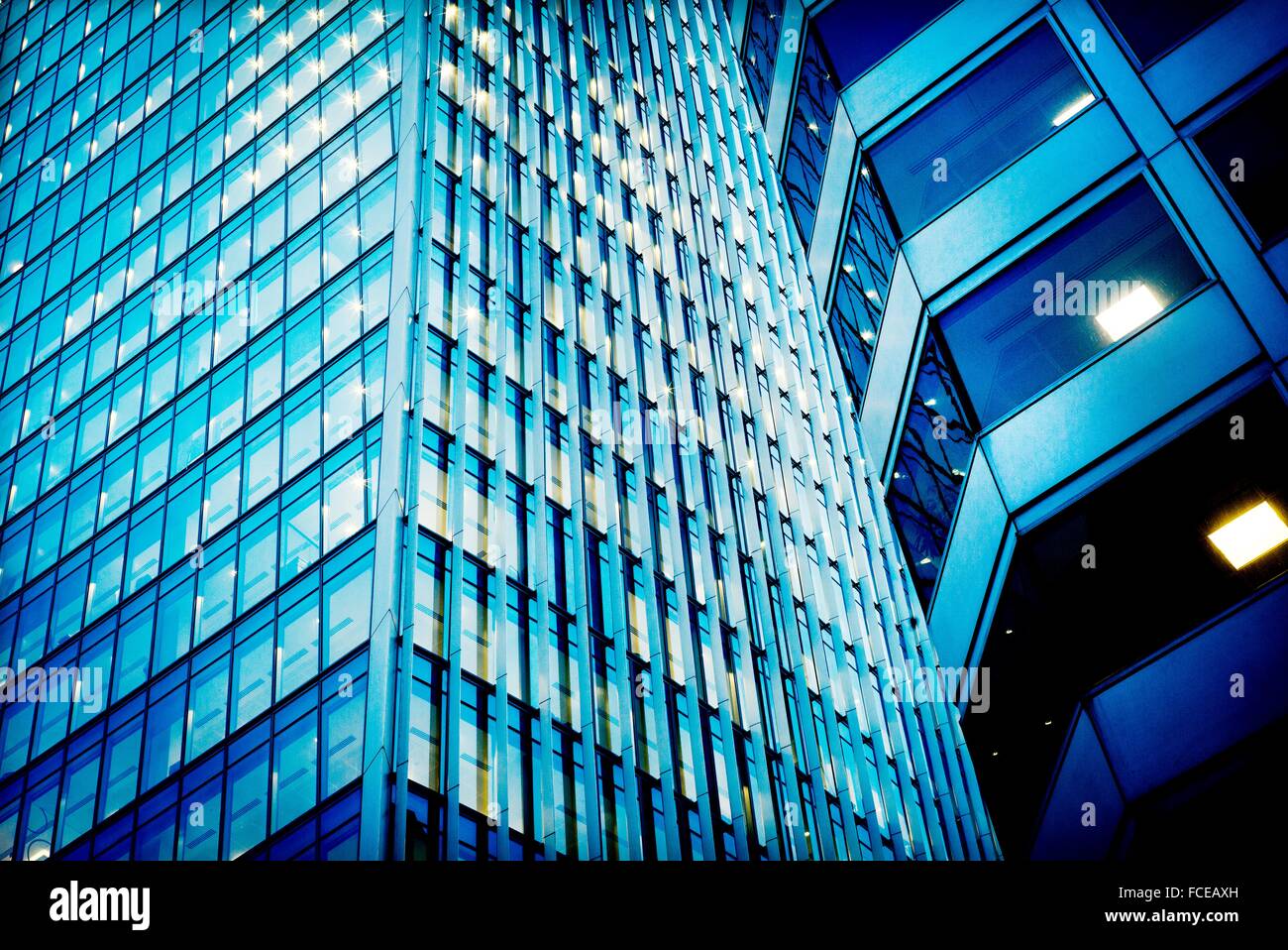 close-up of the windows of a modern office building In 20 close-up of the windows of a modern office building In 20