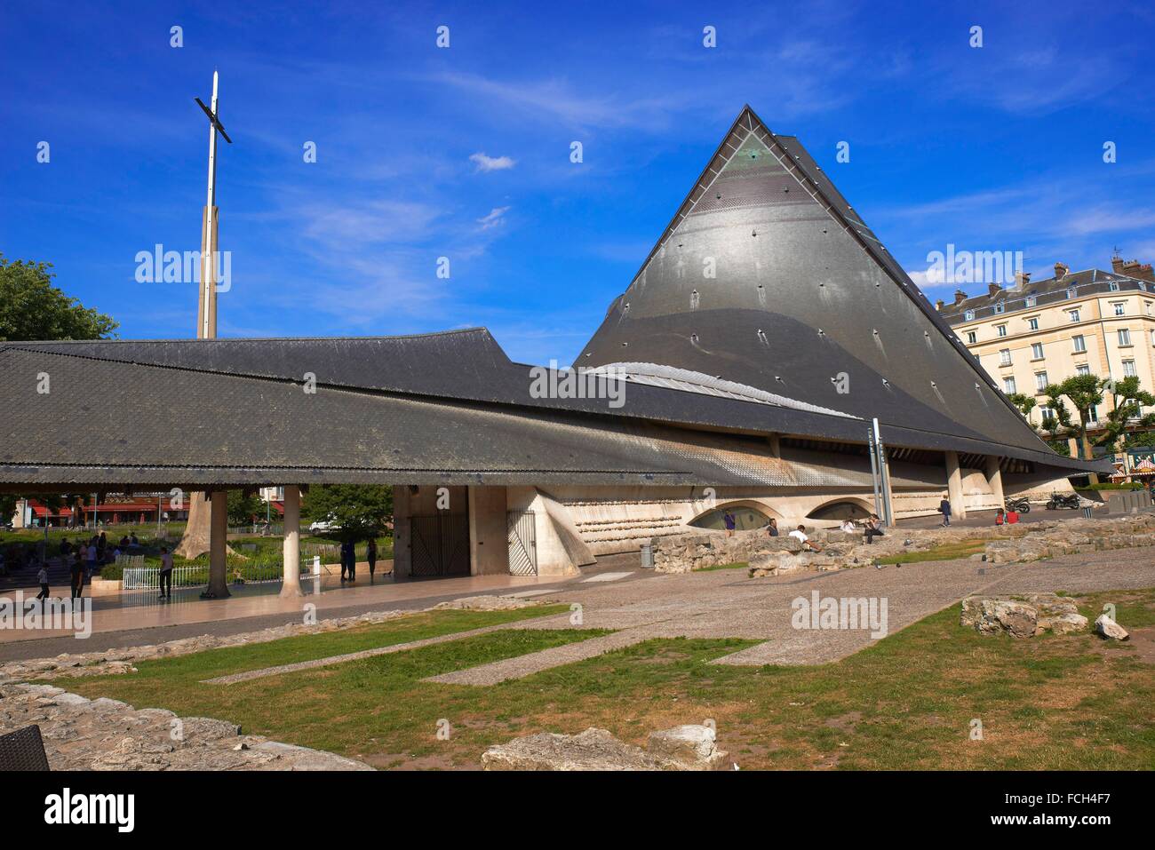 Rouen, Jeanne d´Arc church, Église Sainte Jeanne d´Arc, Old Market
