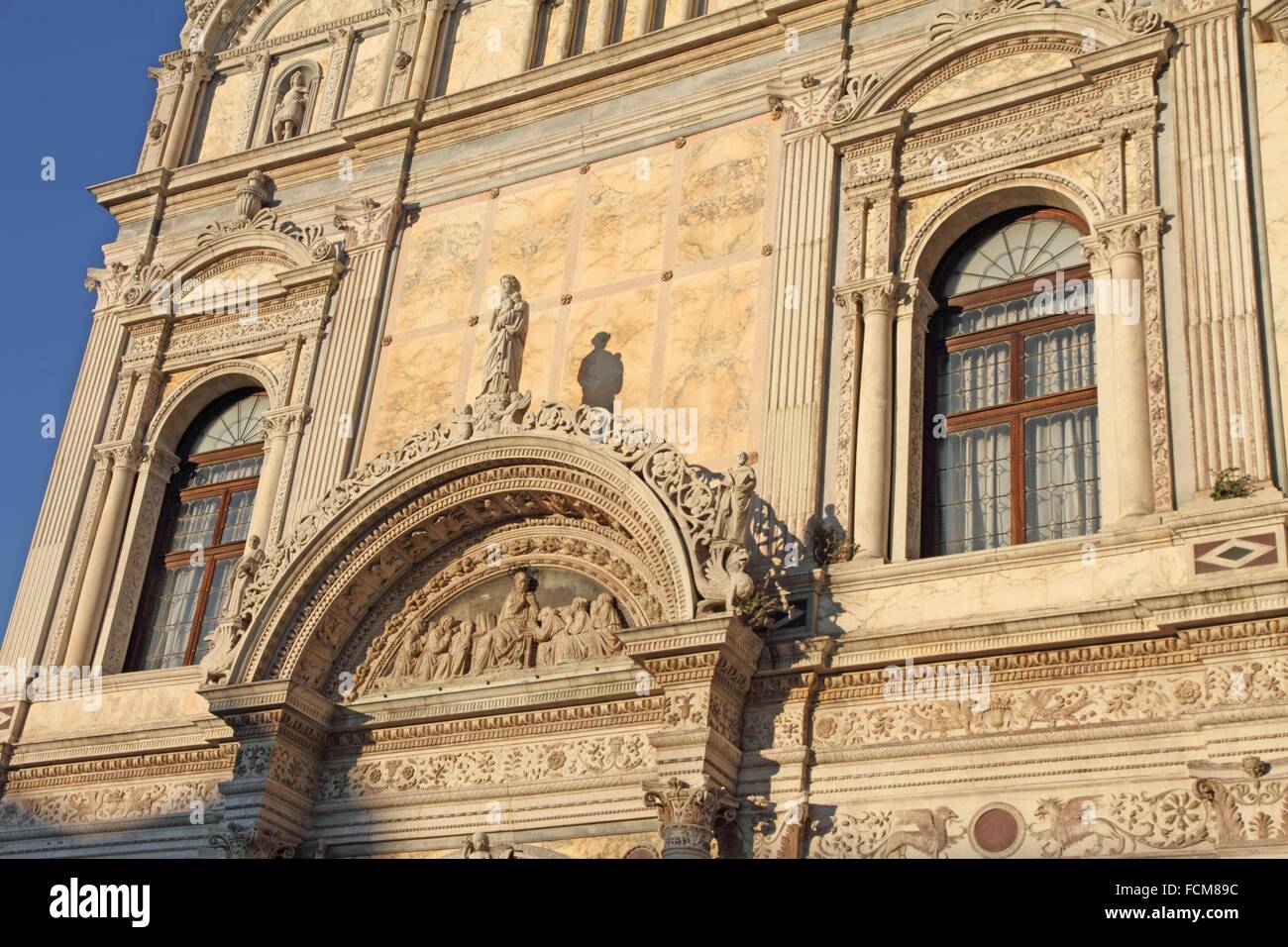 Old hospital in Venice Italy Stock Photo, Royalty Free Image
