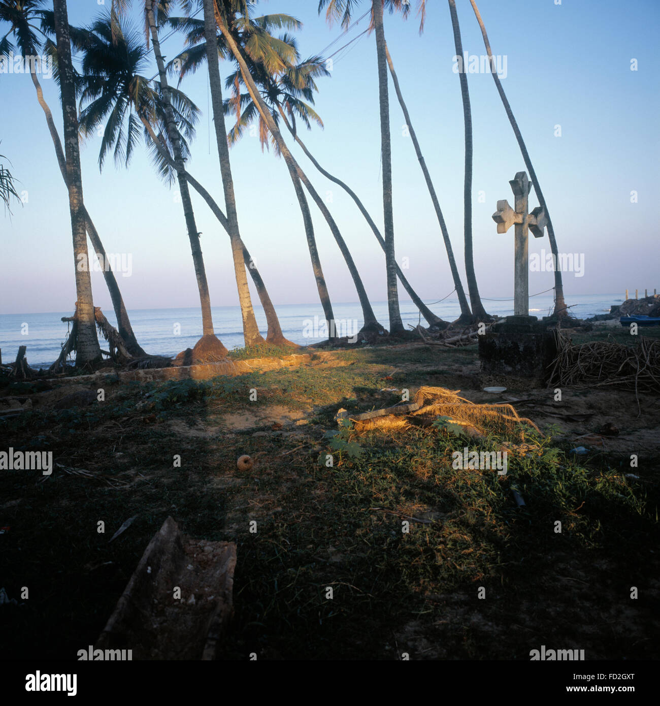 Where tsunami hit sri lanka