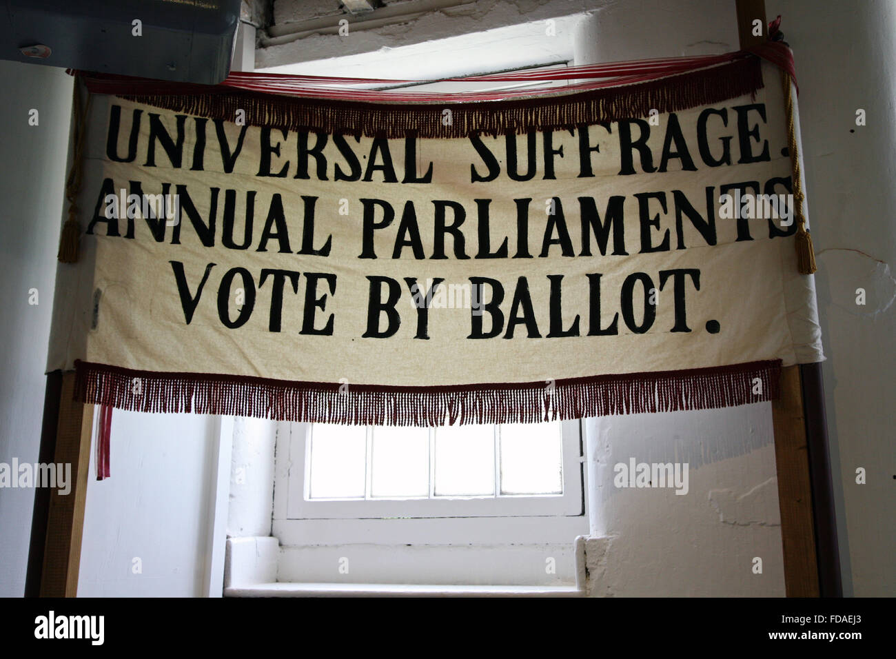Historical suffragette banner Stock Photo, Royalty Free Image 94273371