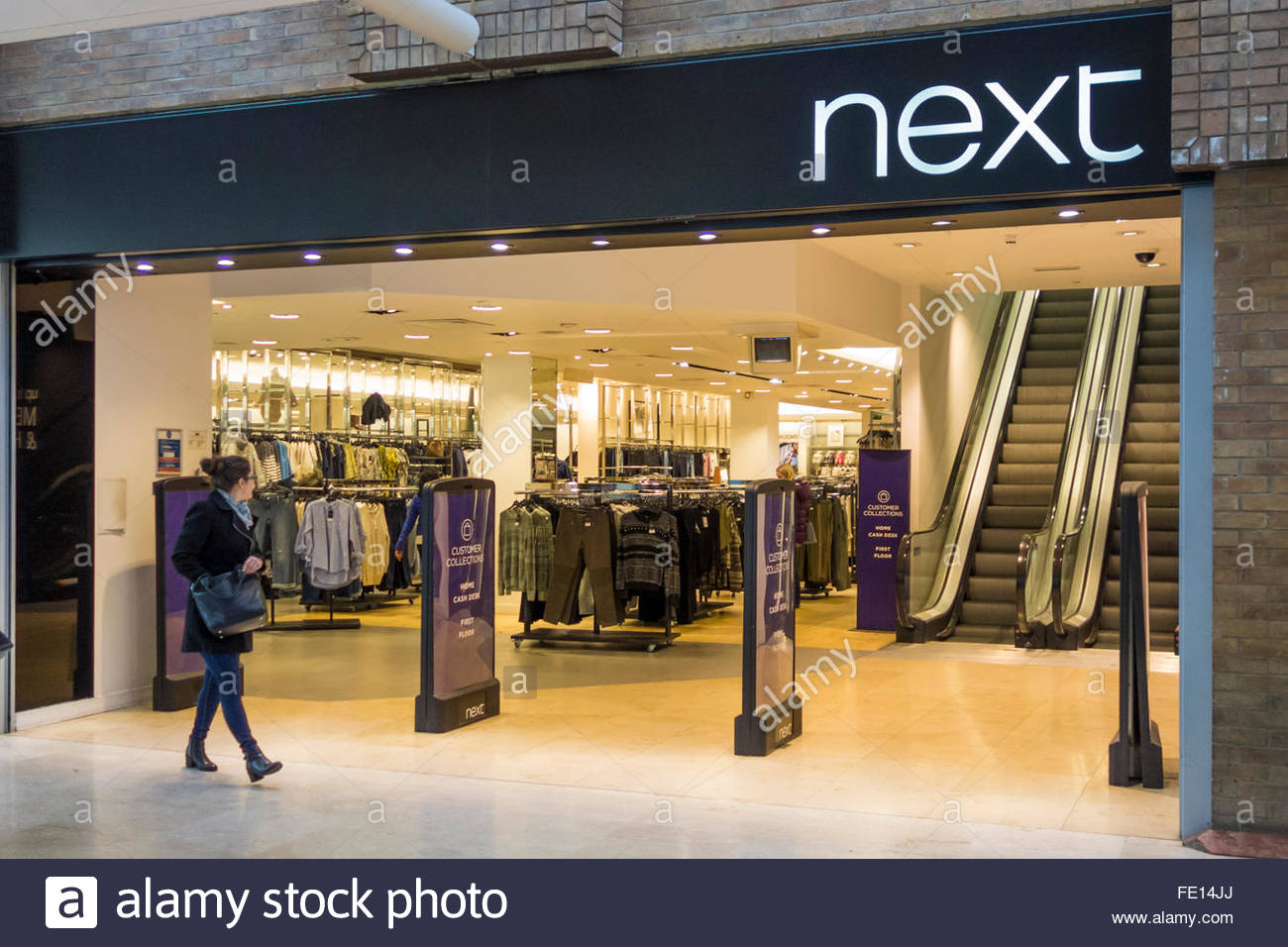 Next retail store in the Grafton Centre in Cambridge, England Stock
