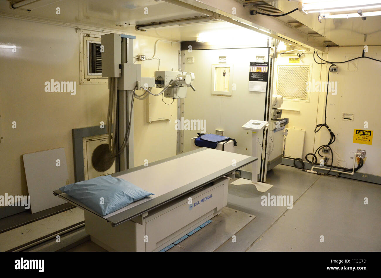 camp delta guantanamo bay cuba medical clinic x ray room Stock Photo, Royalty Free Image