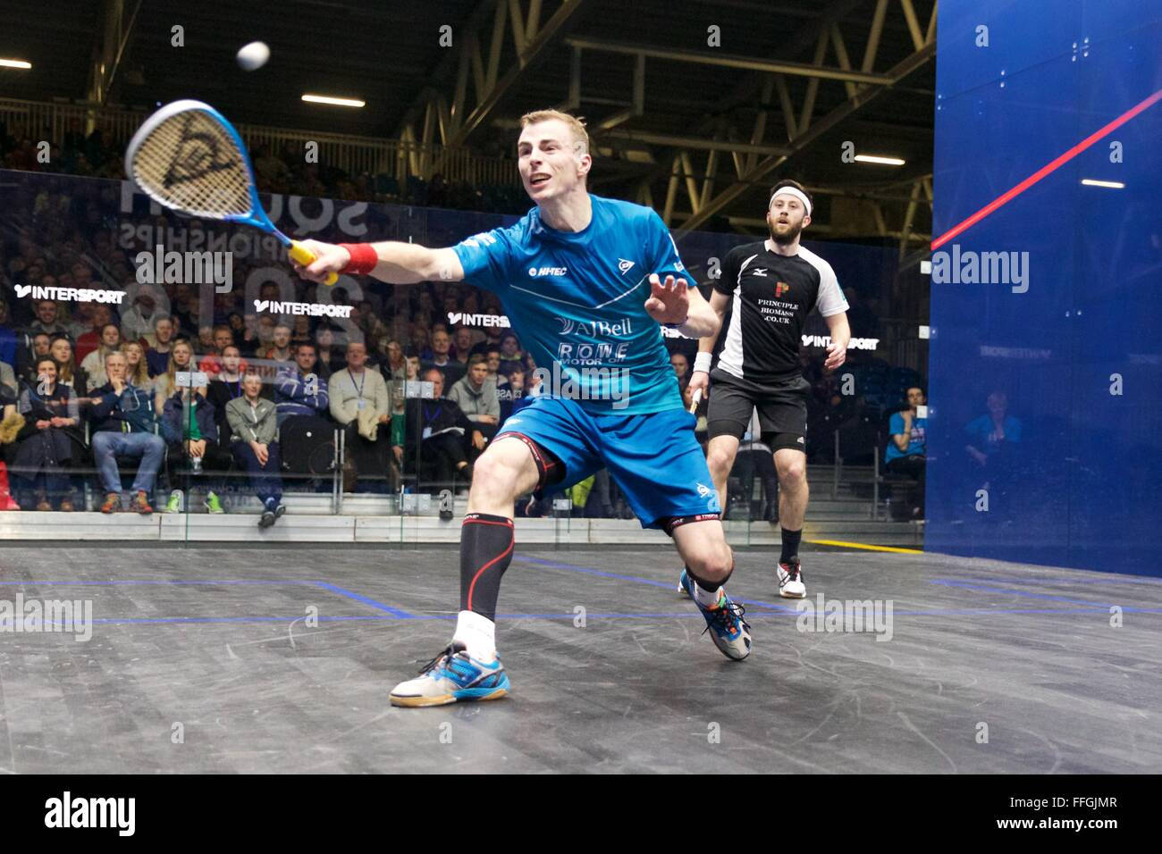 National Squash Centre, Manchester, UK. 13th Feb, 2016. British Stock