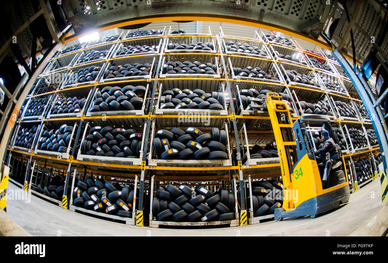 Tires of automobile supplier and tire manufacturer Continental AG Stock