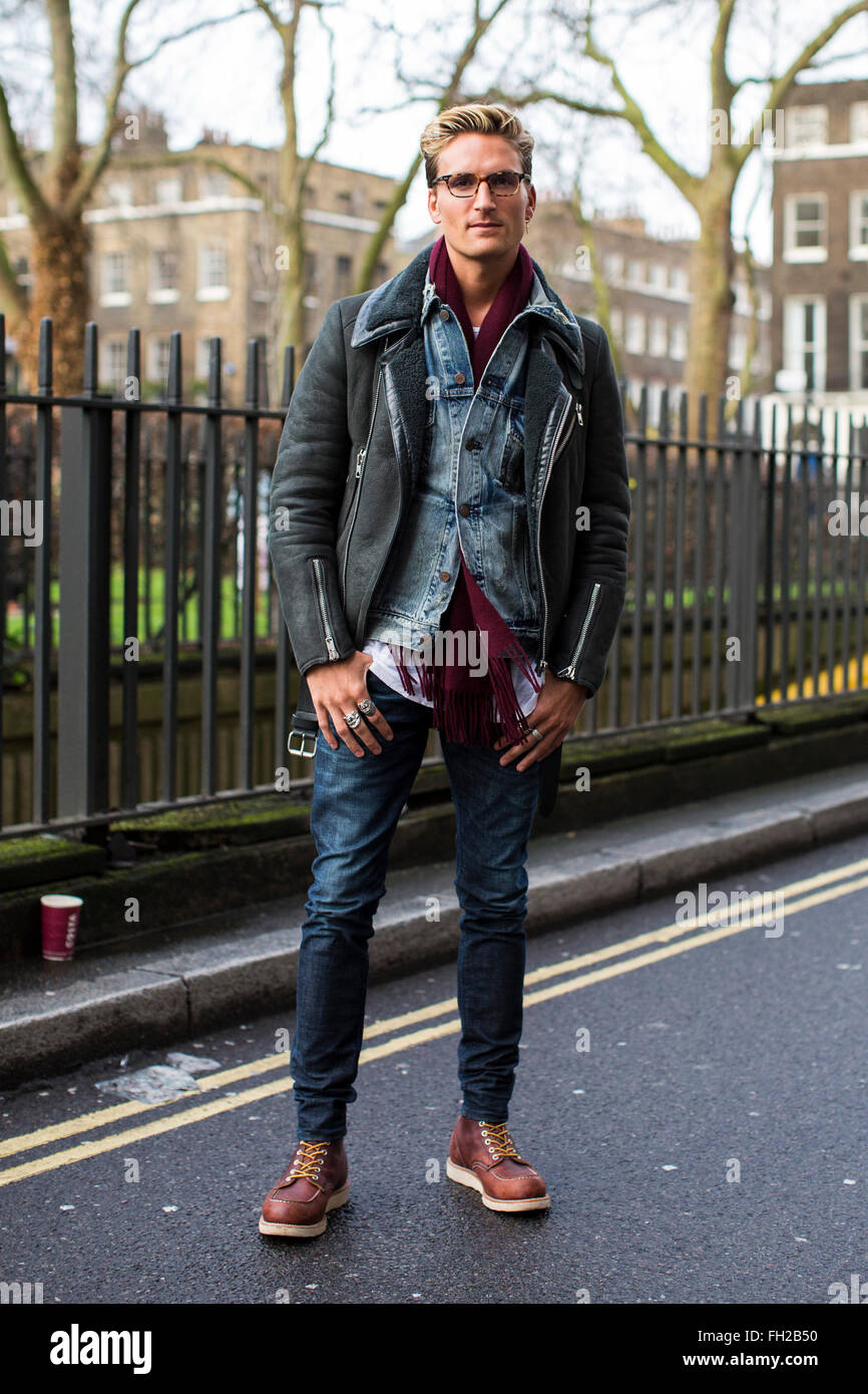 Street style at London Collections Men fashion week 