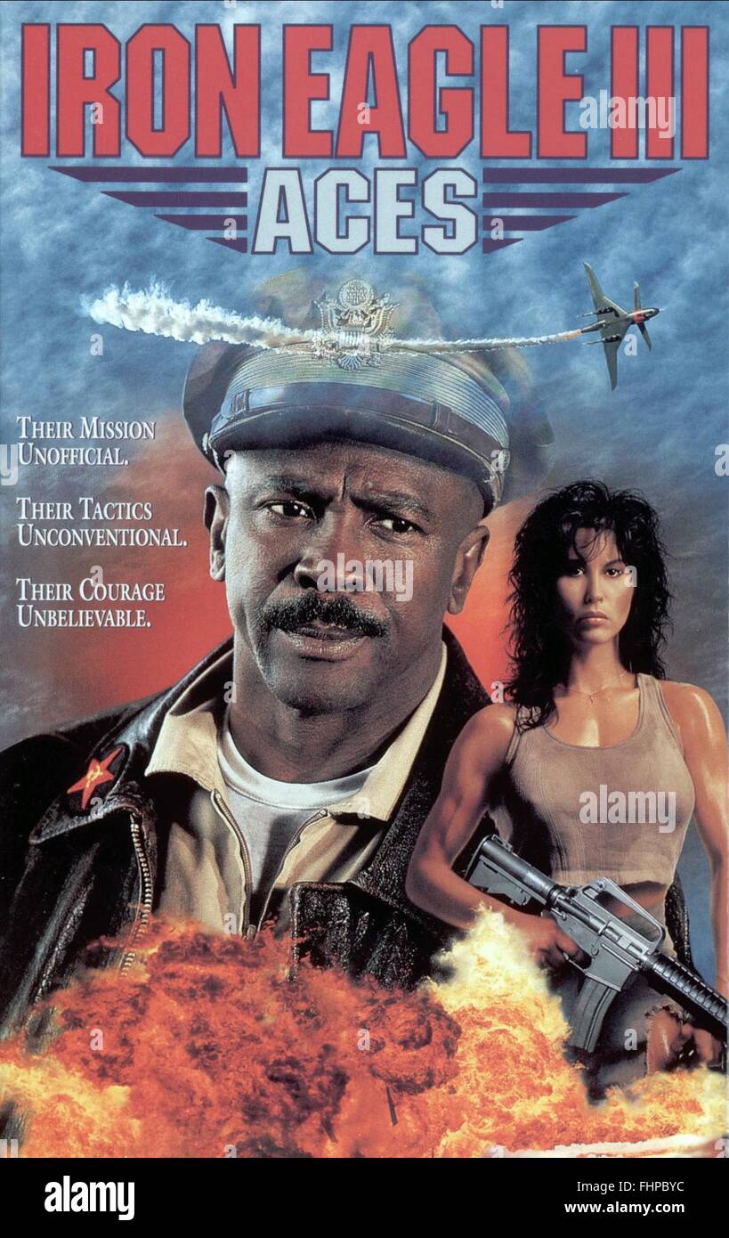 LOUIS GOSSETT JR. & RACHEL MCLISH ACES IRON EAGLE III (1992 Stock