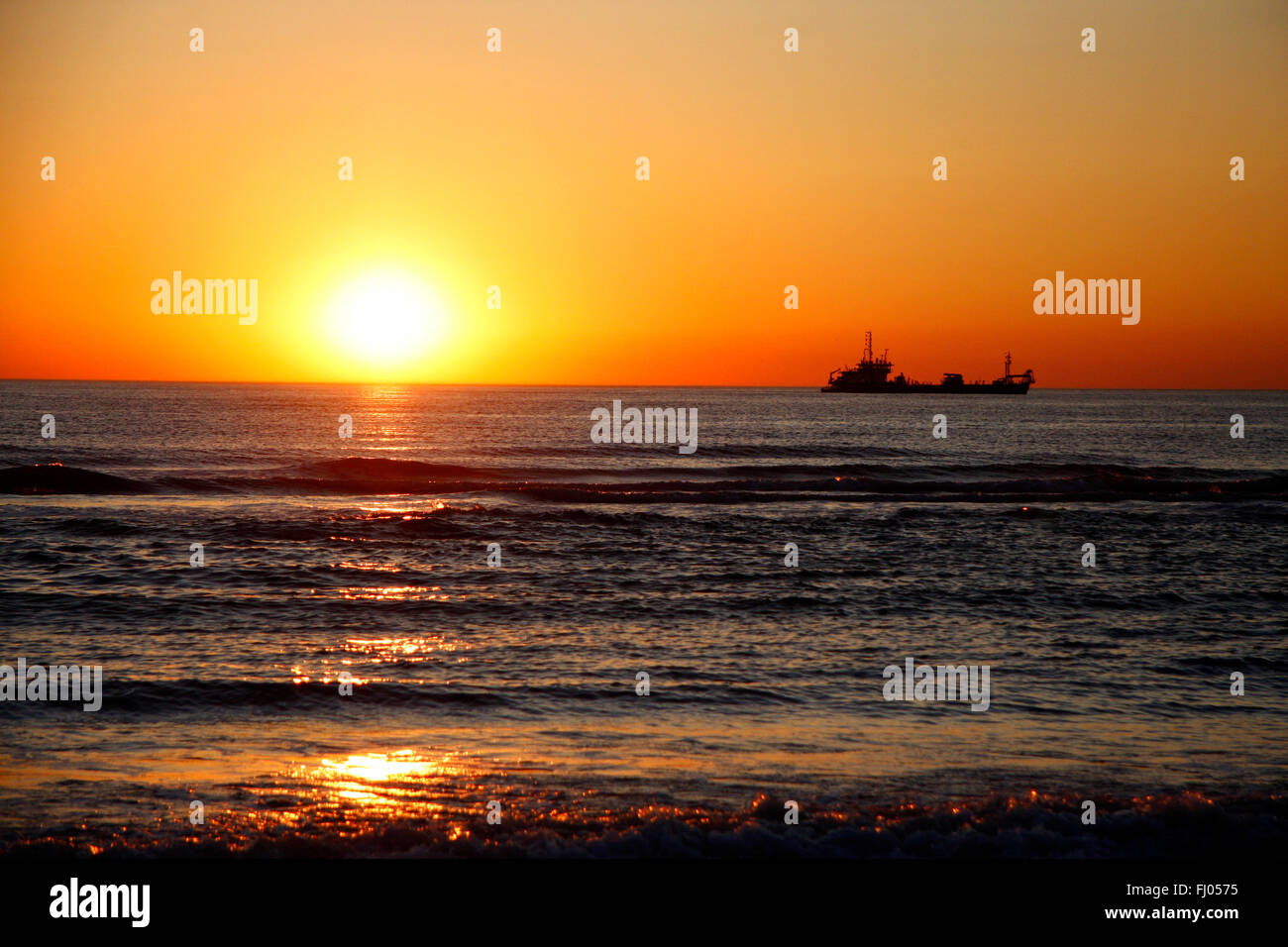 Strand Nordsee Sonnenuntergang sdatec.com