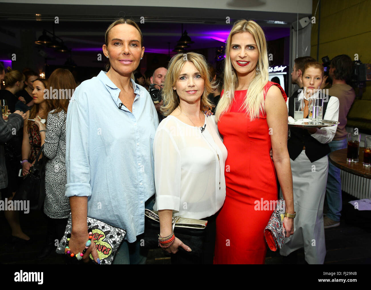 Soho house berlin party and red carpet arrivals in mitte featuring natascha ochsenknecht tanja buetler tina ruland where berlin germany when 28 jan
