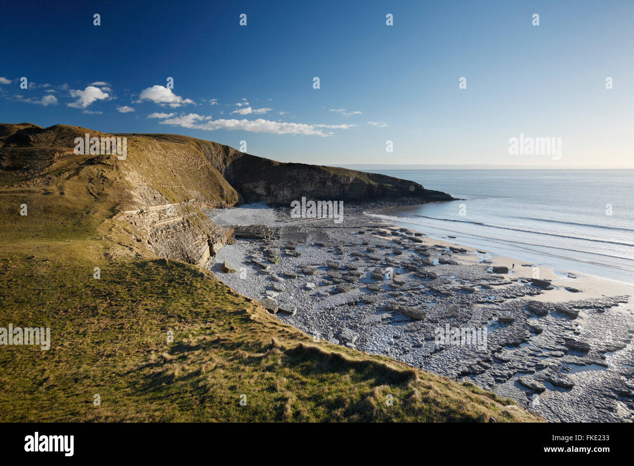 Dunraven Bay. Heritage Coast. Vale of Wales. UK