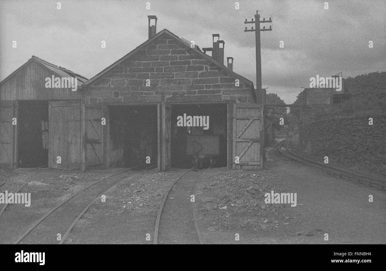 boston lodge works of the welsh festiniog narrow gauge railway in lodge works