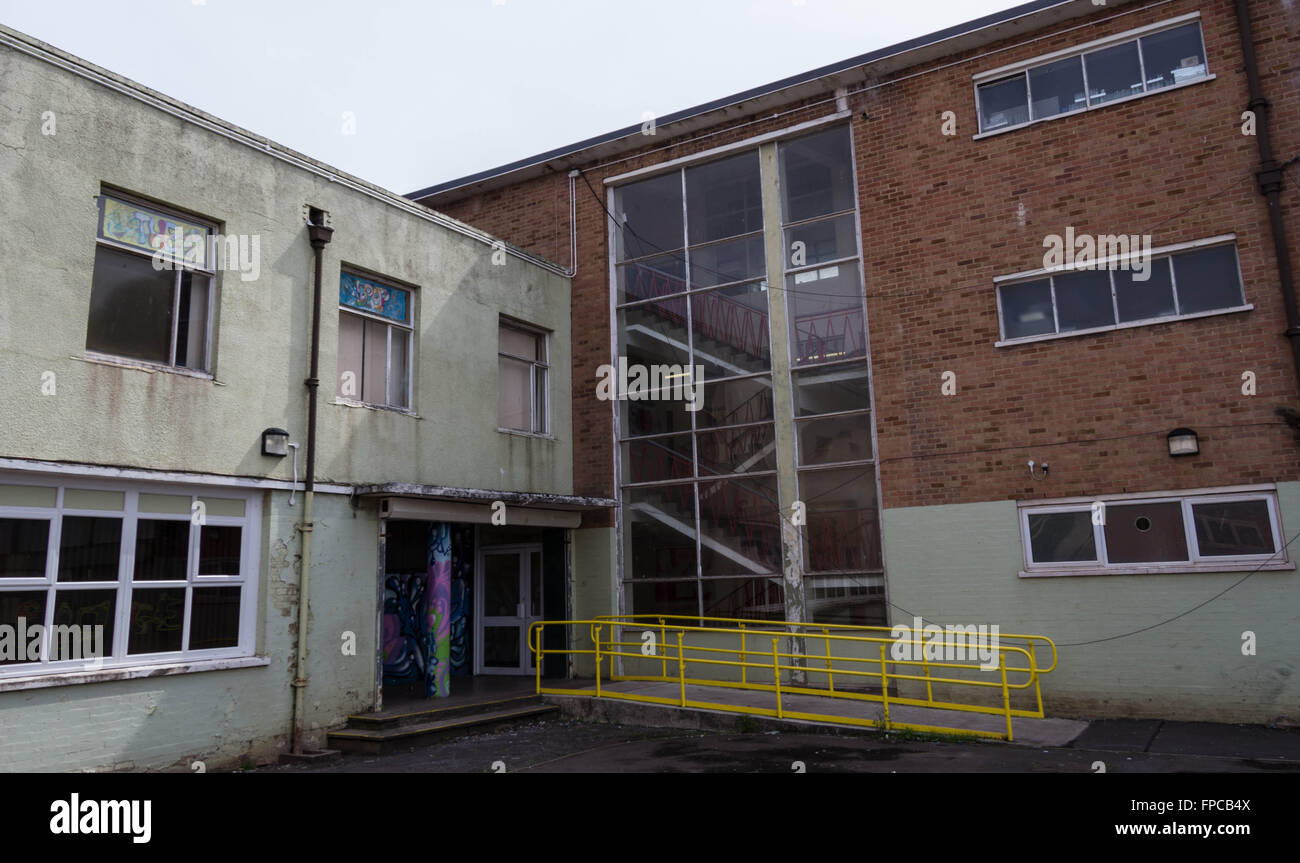 Sandfields Comprehensive School Stock Photo, Royalty Free Image